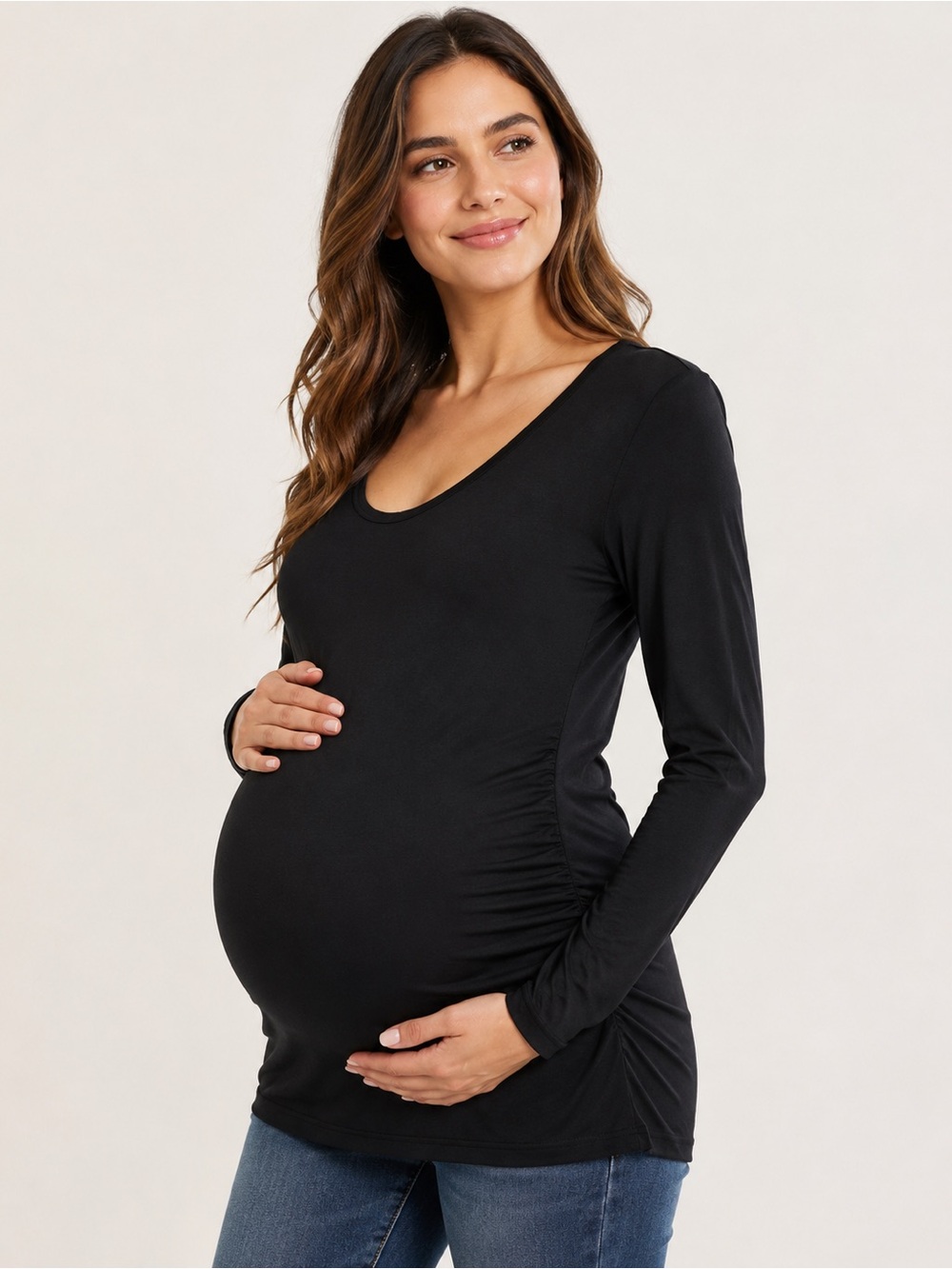 Liz Lange Maternity Long Sleeve Shirt